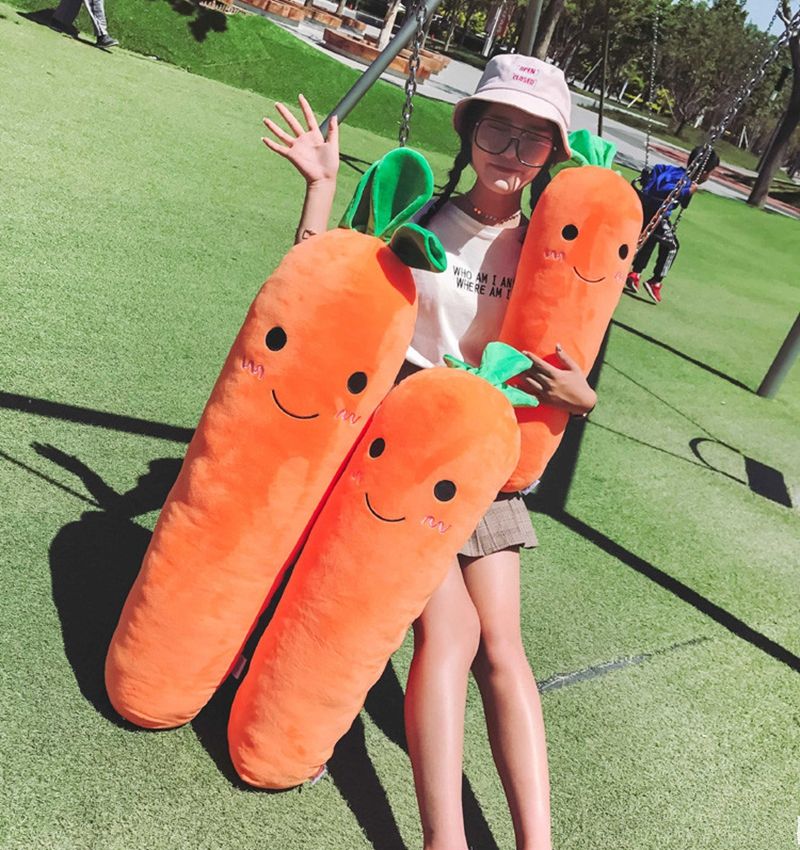 kawaii carrot plush