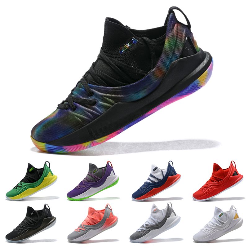 curry 5 men purple