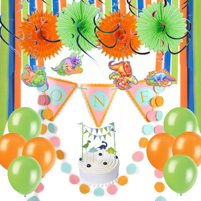 2019 Baby Shower Boy Dinosaur Theme First 1st Birthday Party