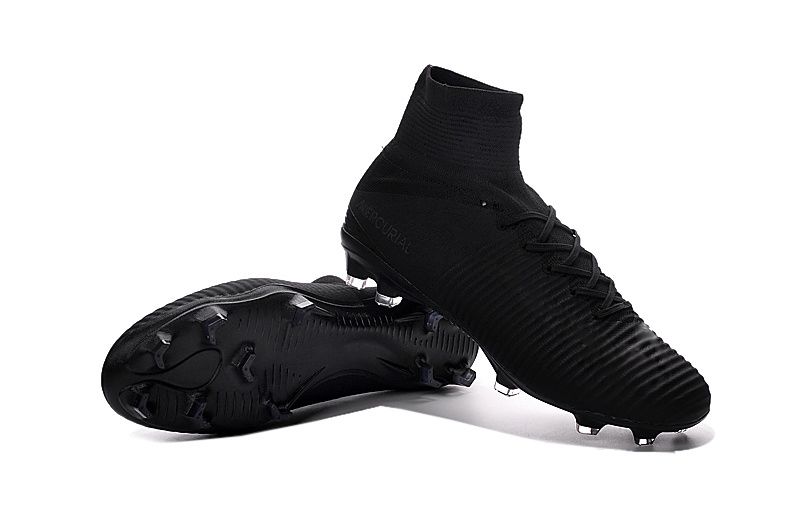 Compra Botines De Fútbol Originales Negros Completos Zapatos De Fútbol  Nuevos De Mercurial Superfly V FG Botas De Fútbol Deportivo De Alto Tobillo  Ronaldo Barato | Entrega Rápida Y Calidad | Es.Dhgate