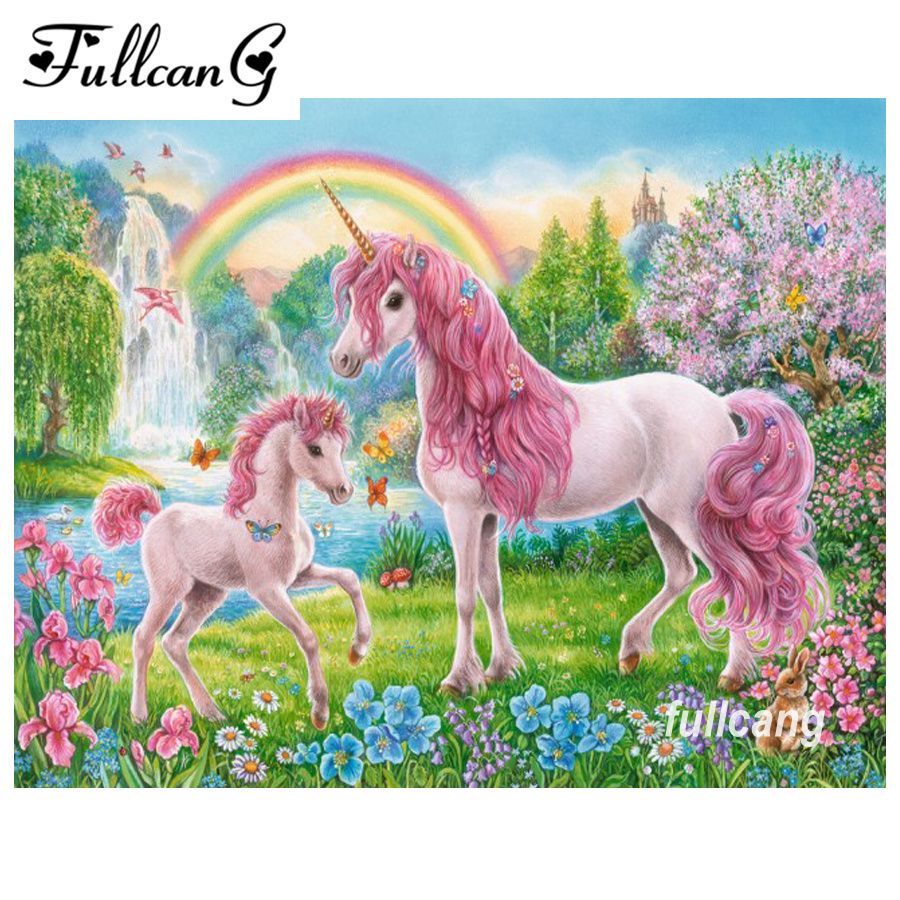 UNICORNO NUOVO LIBRO KIT DA RICAMO