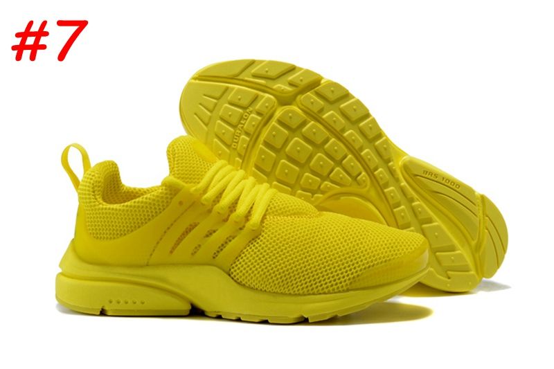neon yellow nike presto