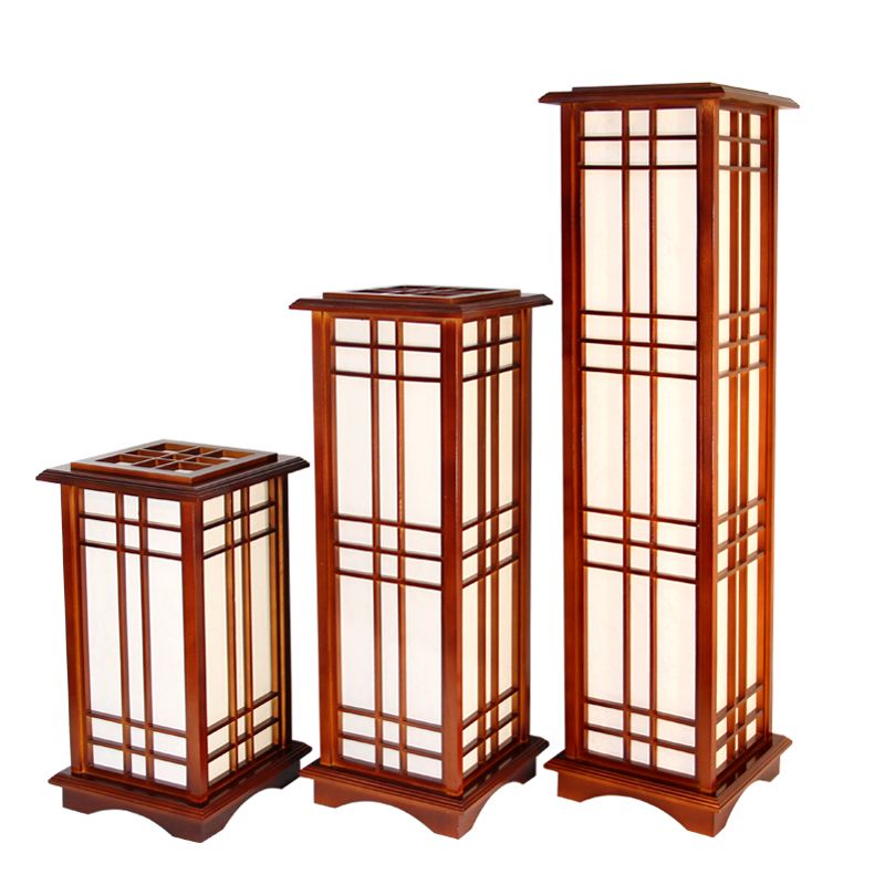 2019 Modern Japanese Style Wooden Floor Lamp For ...