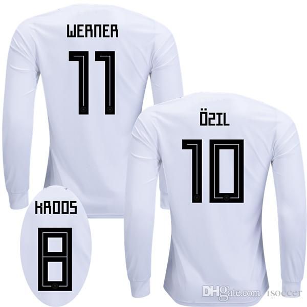 2020 Long Sleeve GerManY 2018 Soccer Jerseys WERNER GERMaNy World Cup