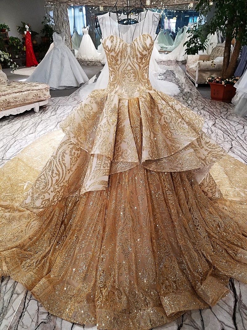 Red Wedding Dresses No Train