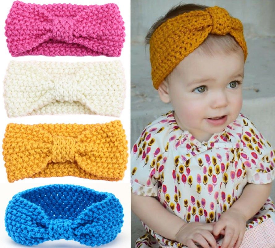 Baby Headbands Girls Head Wrap Hair Bands Ears Warmer Baby Headband