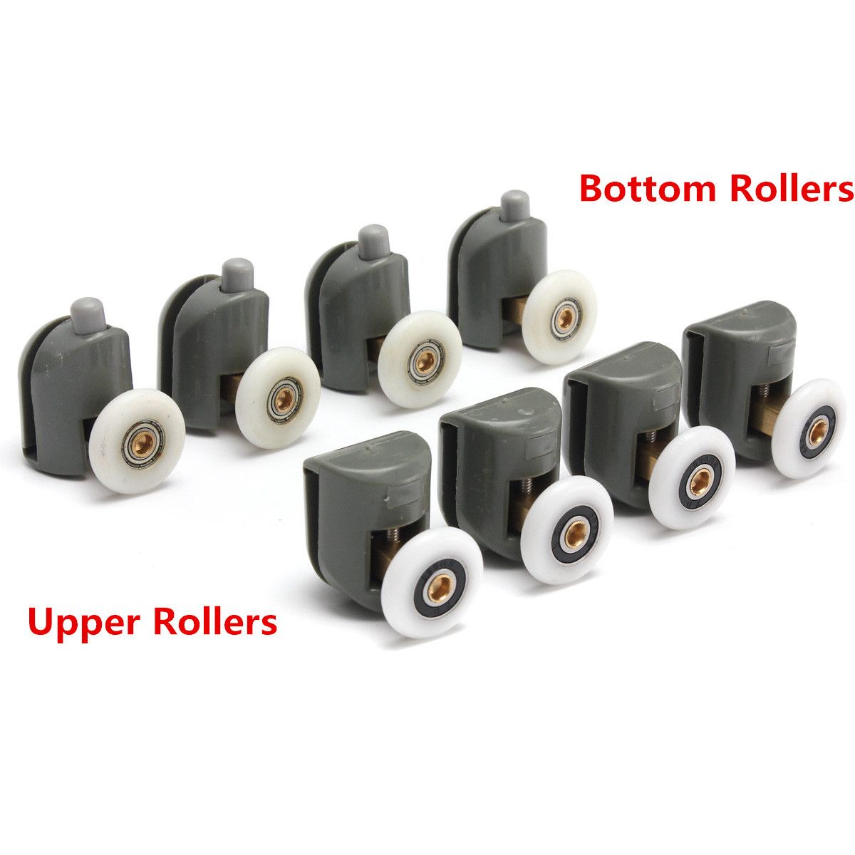 2019 Upper And Bottom Shower Door Rollers Runners Set Replacement 2019 Upper And Bottom Shower Door Rollers Runners Set Replacement Parts Glass Wheels Pulleys Guides From Topyuan 18 68 Dhgate Com