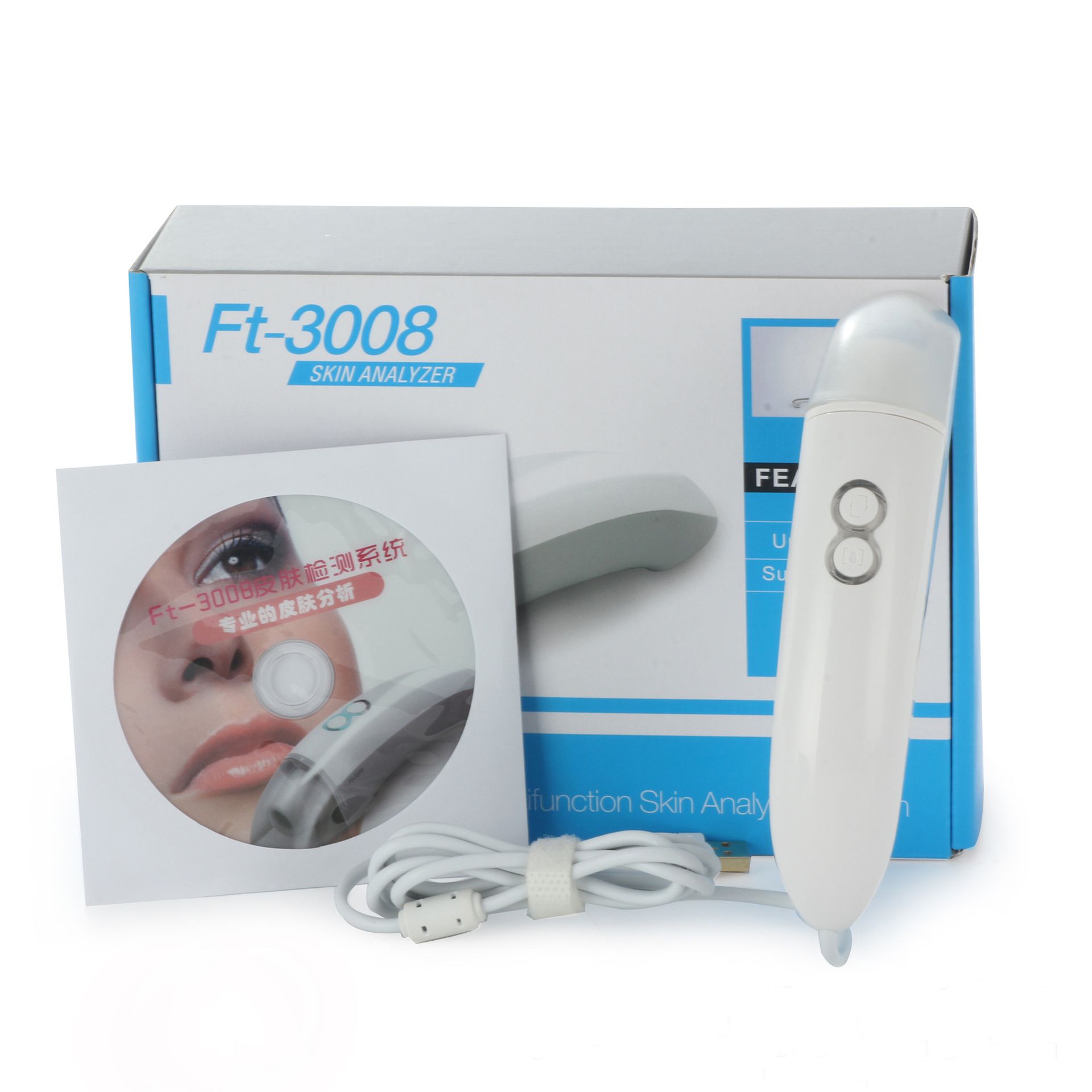 Mini Portable Skin Analyzer Skin Analysis Machine Skin Scanner Diagnose Beauty Salon Equipment