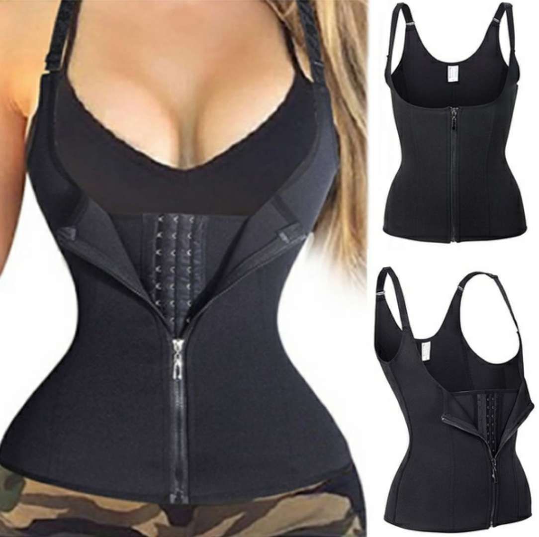 body shaper with zipper