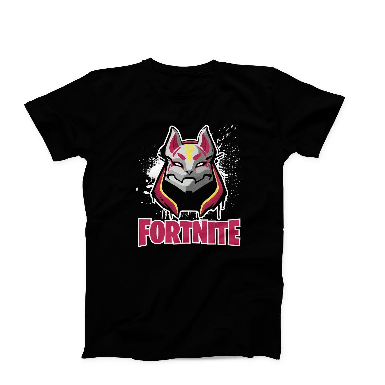 acheter fortnite battle royale saison 5 masque de derive drole t shirt tee cadeau d anniversaire drole livraison gratuite unisexe casual tee cadeau t shirt - fortnite image drole