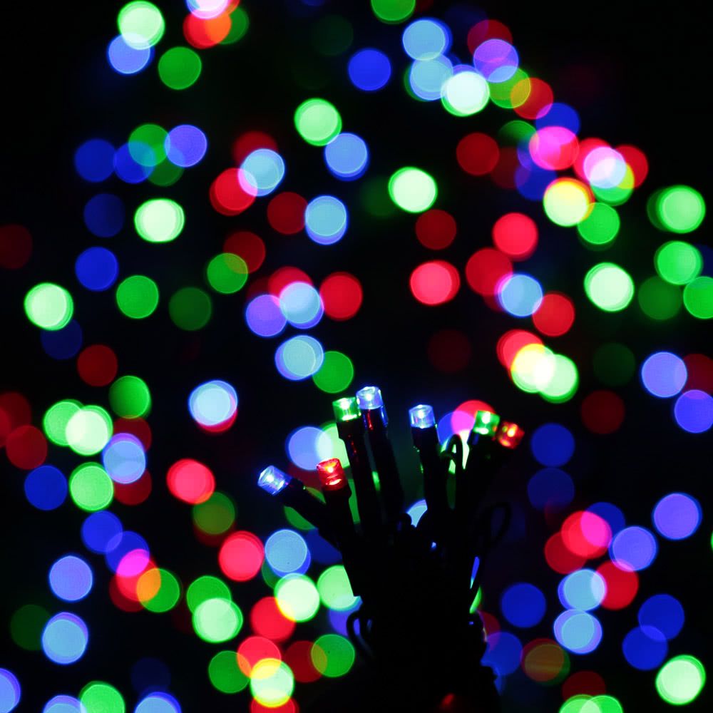 Rgb 400 Led Christmas String Light Outdoor Decoration Fairy Xmas Tree Wedding Holiday Party Garden Colorful Usb Dc 5v 1st Birthday Decorations 1st Birthday