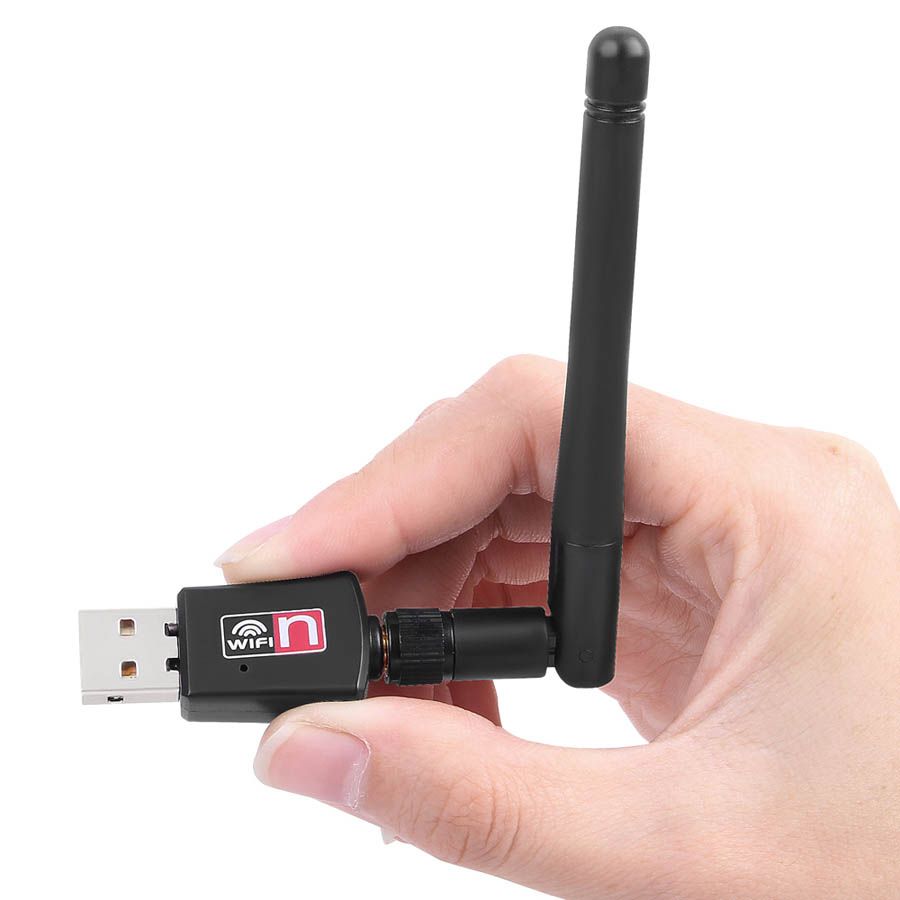 Compra 300mbps Wifi Del Adaptador Inalambrico Con 2 Db Antena Wifi Usb Receptor Lan Tarjeta De Red Rtl8192eu 802 11n B G Para Computadora Pc De Escritorio Barato Entrega Rapida