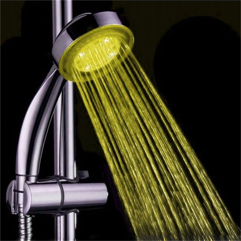 2019 4 Led Shower Head Faucet Light Change Bathtub Glow Shower