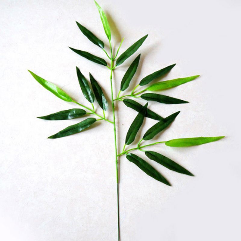 2019 artificial bamboo leaf