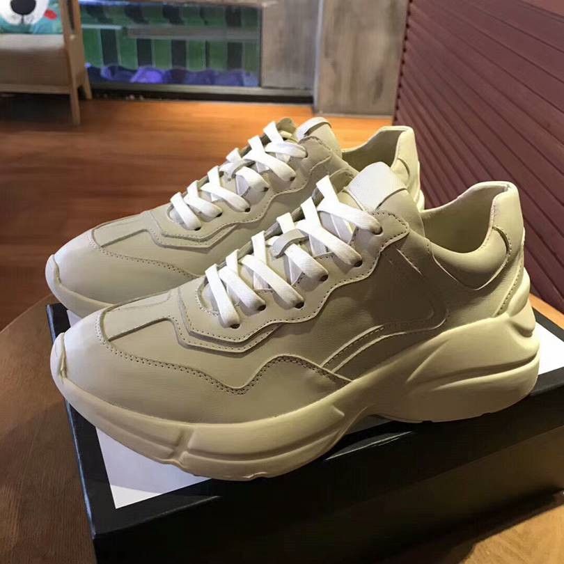 Fashion Designer Thick Heel Grandpa Shoe Man Casual