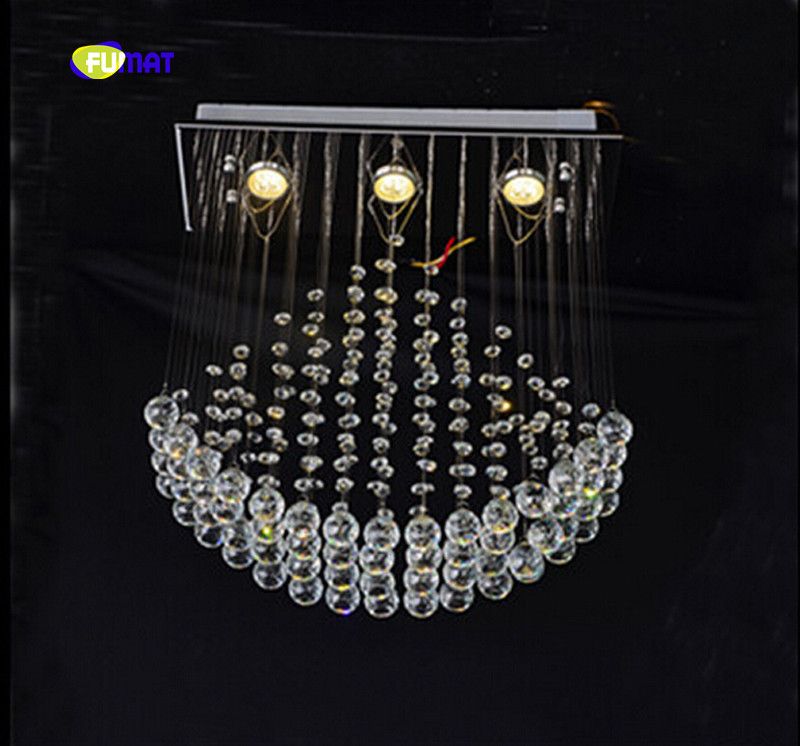 2018 New Flush Mount Modern Rectangular Chandelier K9 Crystal New Flush Mount Modern Rectangular Chandelier K9 Crystal Ceiling Lamp L650 W200 H650mm Dinning Room Light Fixtures Special