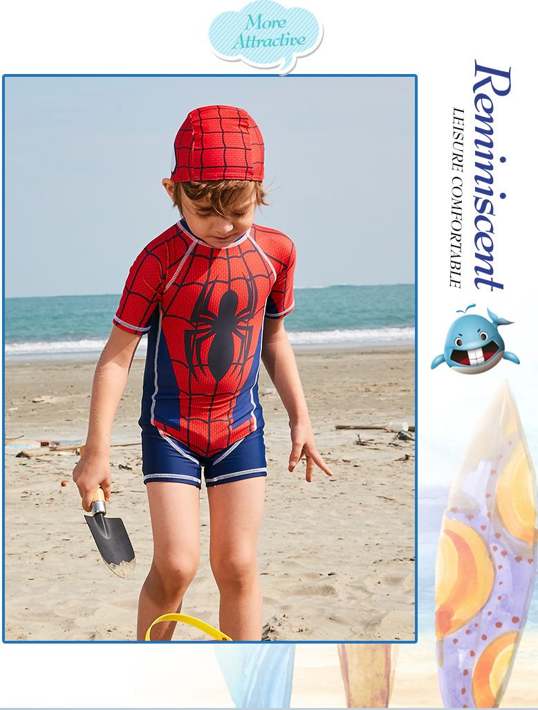 costume da bagno spiderman