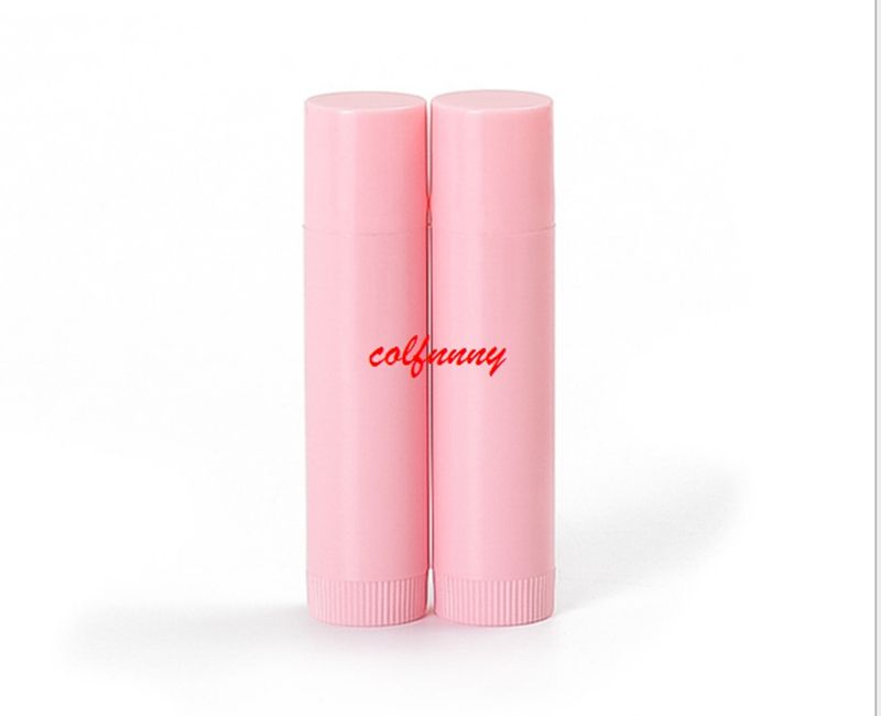 Pink Lipstick Tube Lip Balm Containers Empty Cosmetic Containers Lotion