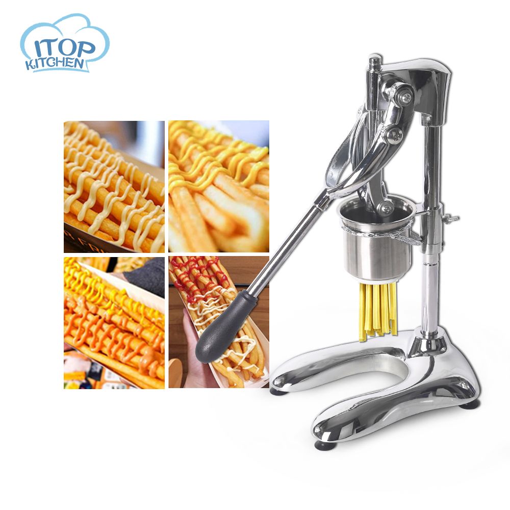 2020 American Large Fries Maker Super Long French Fries Stainless Steel Potato Noodle Maker