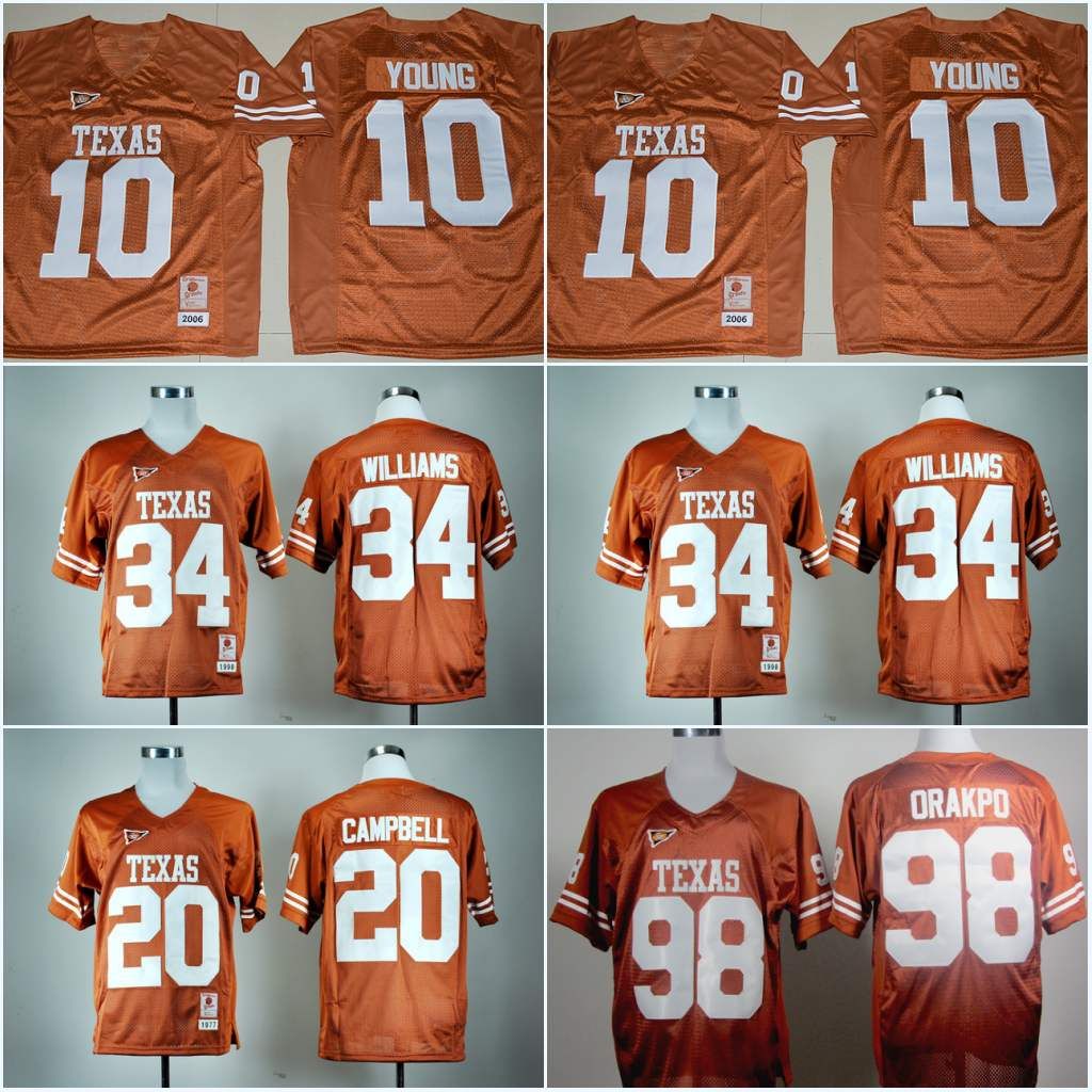 2019 Texas Longhorns 7 Shane Buechele 10 Vince Young 20 Earl