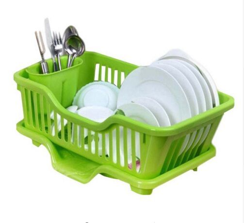 Home Waschhalter Korb Pp Great Kitchen Sink Dish Drainer Waschestander Organizer Blau Rosa Weiss Tray