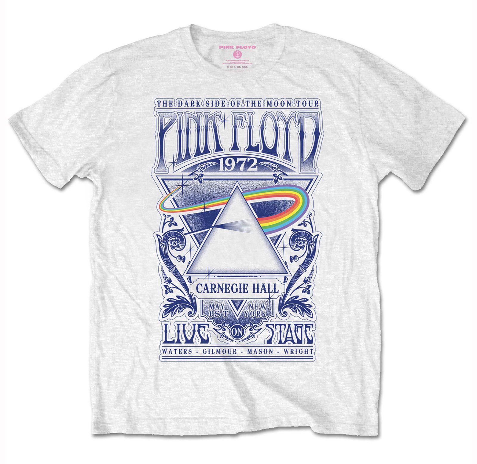 pink floyd camiseta carnegie