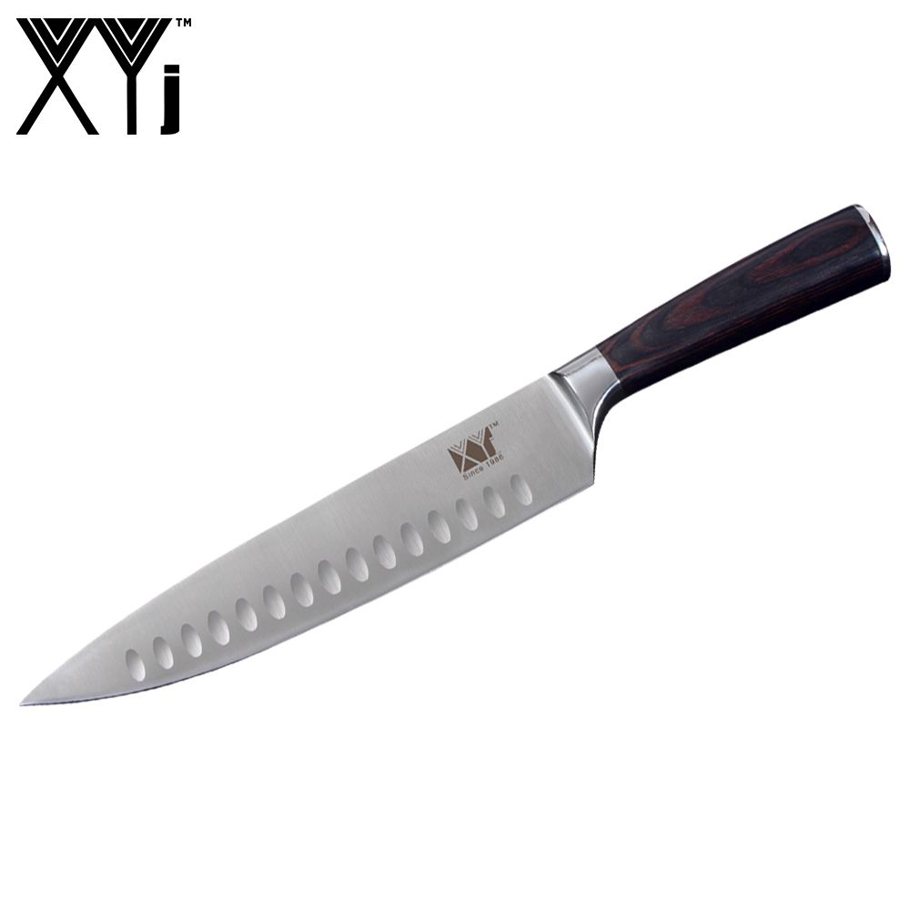 XYj Kitchen Cooking Knife Tool 8 Inch Stainless Steel Chef Knife