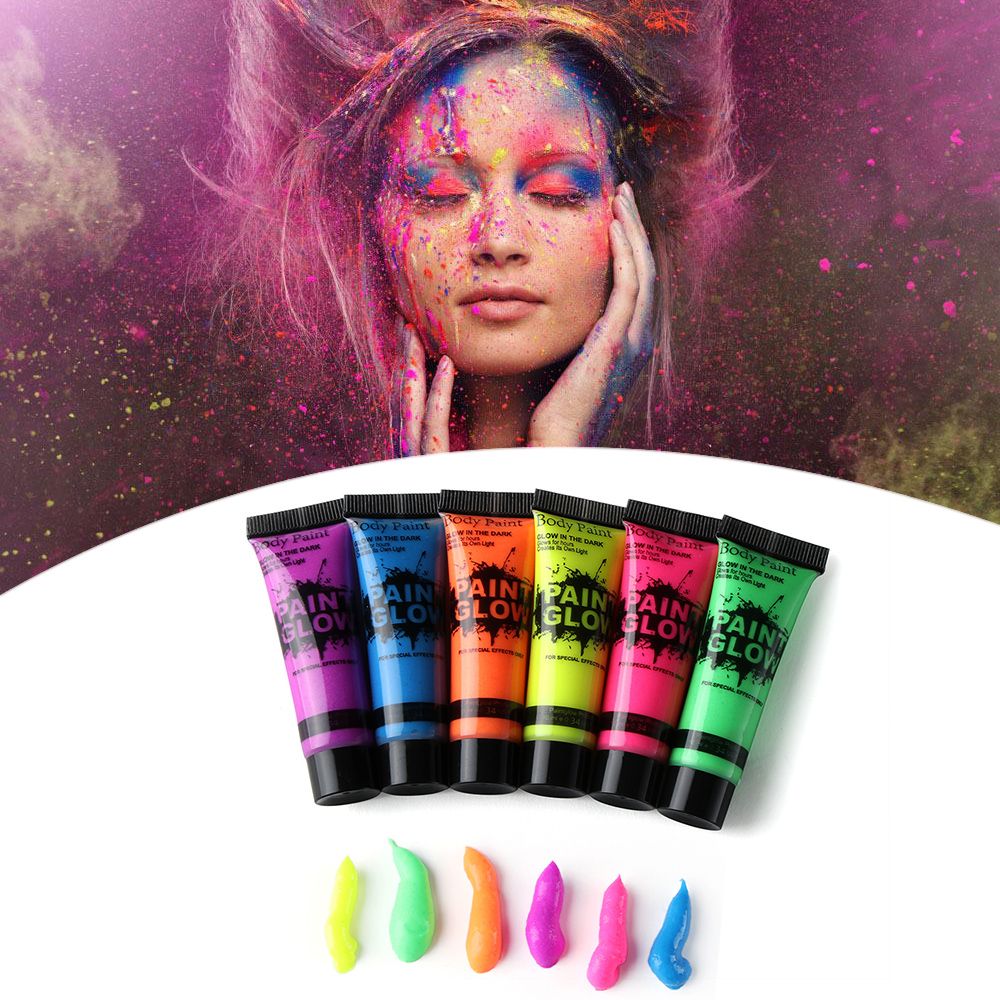 Face Painting Makeup Bright Fluorescent Body Paint Pigments Body