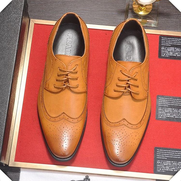 High Quality Mens Dress Shoes Business Footwears Italy Luxury Casual