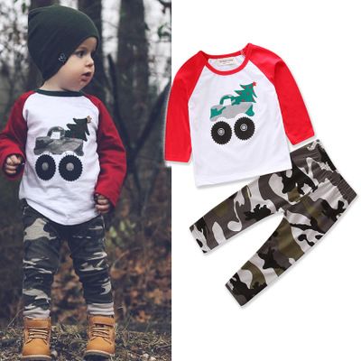 2019 ins baby boy christmas outfit 1 5 year boy xmas clothing set