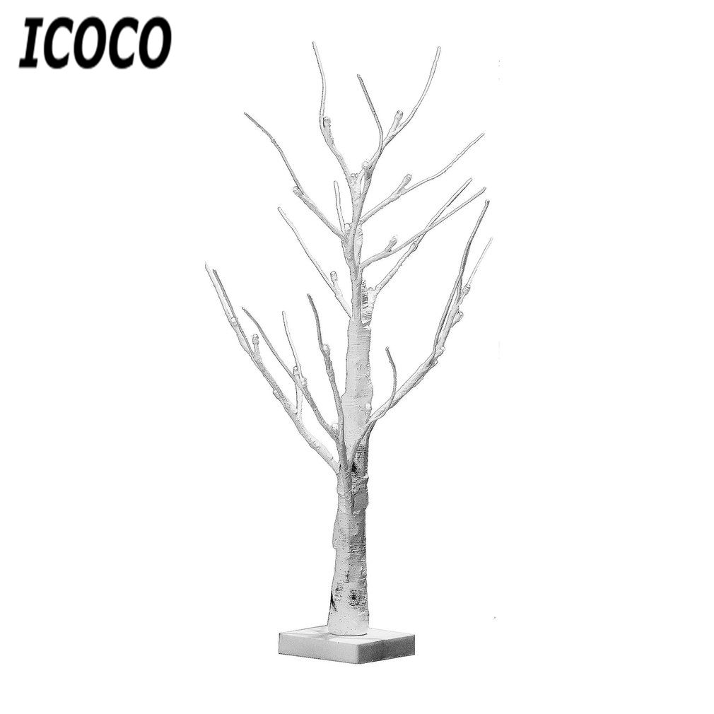 2018 Icoco 60cm Silver Birch Led Tree Lamp Landscape Table Night 2018 Icoco 60cm Silver Birch Led Tree Lamp Landscape Table Night Light Festival Decoration Gift White Warm From Caraa 31 35 Dhgate Com