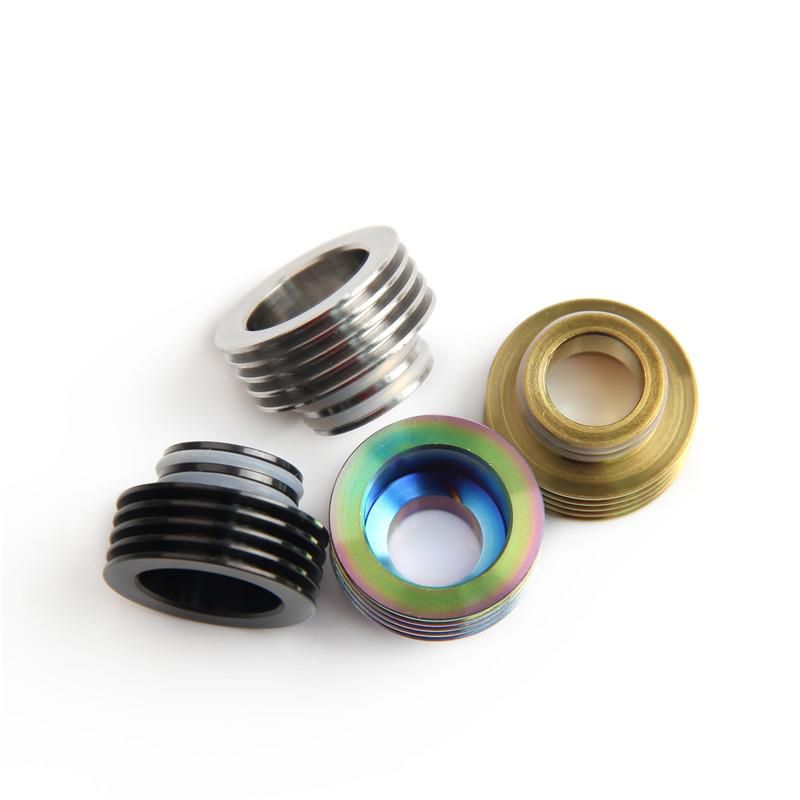 Newest Heat Sink Adaptor 810 Stainless Steel Heat Sink For 810 Atomizer 810 Thread Adapter Connections 4 Colors