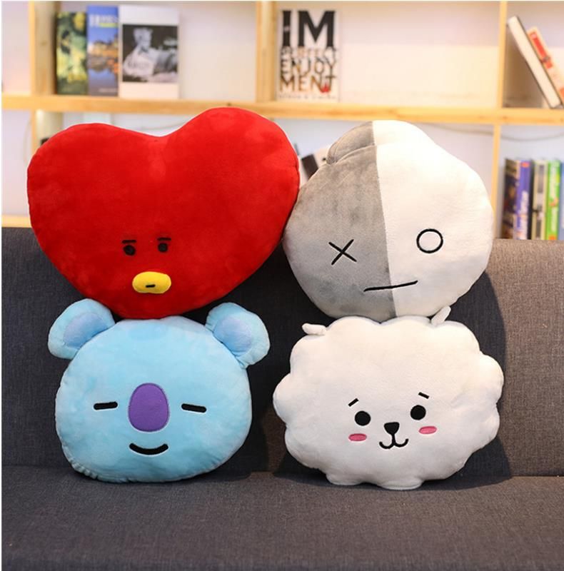 2019 2018 New 40cm Anime Kpop Bts Plush Toys Pillow Cute Bangtan