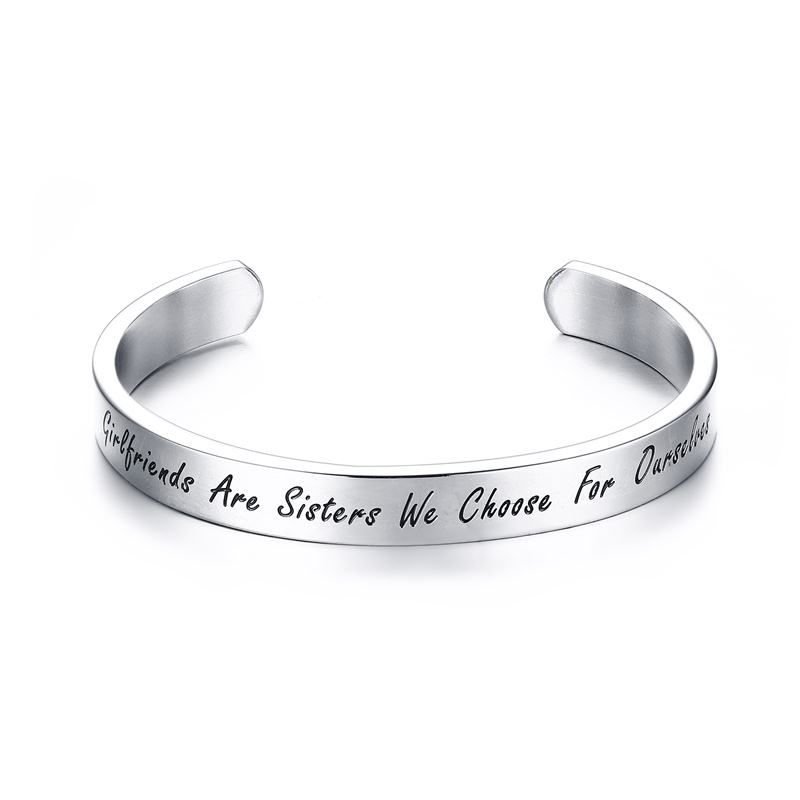 girlfriends are sisters we choose for ourselves bracelet