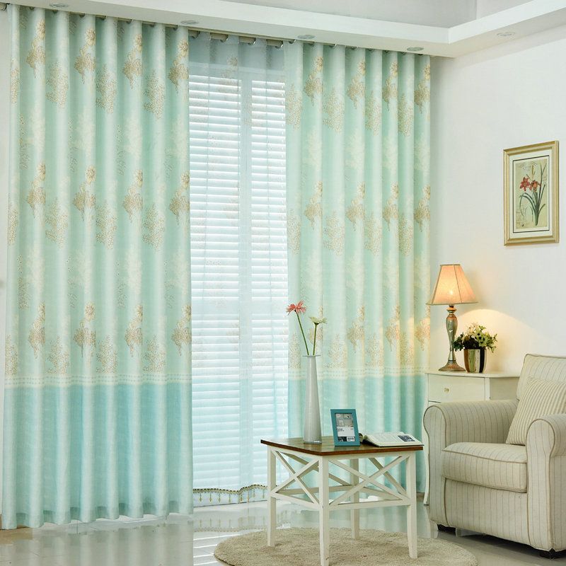 Compre Coreano Olor Fresco Impresión Cortinas Blackout Para Vivir ... Compre Coreano Olor Fresco Impresión Cortinas Blackout Para Vivir ...