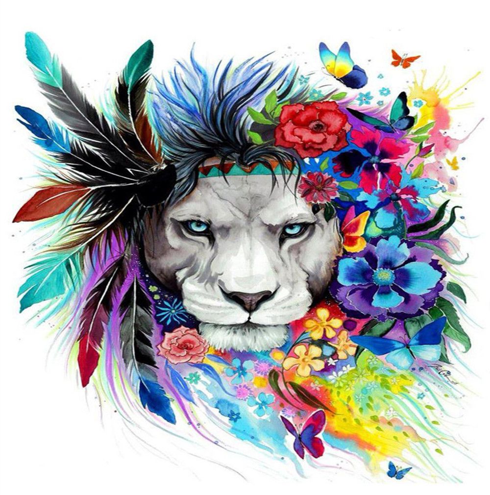 2019 Full Drill 5d Diamond Painting Colorful Lion Arts Craft For 2019 Full Drill 5d Diamond Painting Colorful Lion Arts Craft For Home Wall Decor Festival Gift Diy Kits From Maytree 8 09 Dhgate Com
