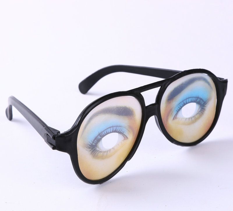 Novelty Funny Toys Glasses For April Fools Day Dance Party Glasses For