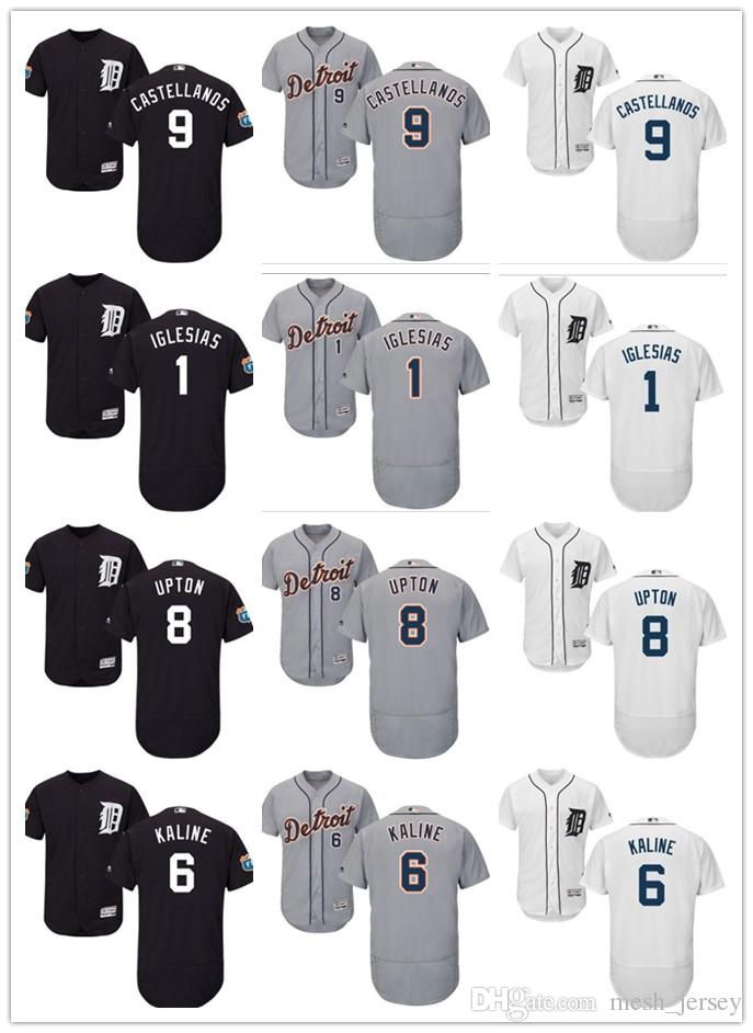 black detroit tigers jersey