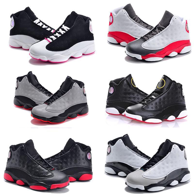 Discount Kids 13 Shoes Children Basketball Shoes For Boys Girls 13s