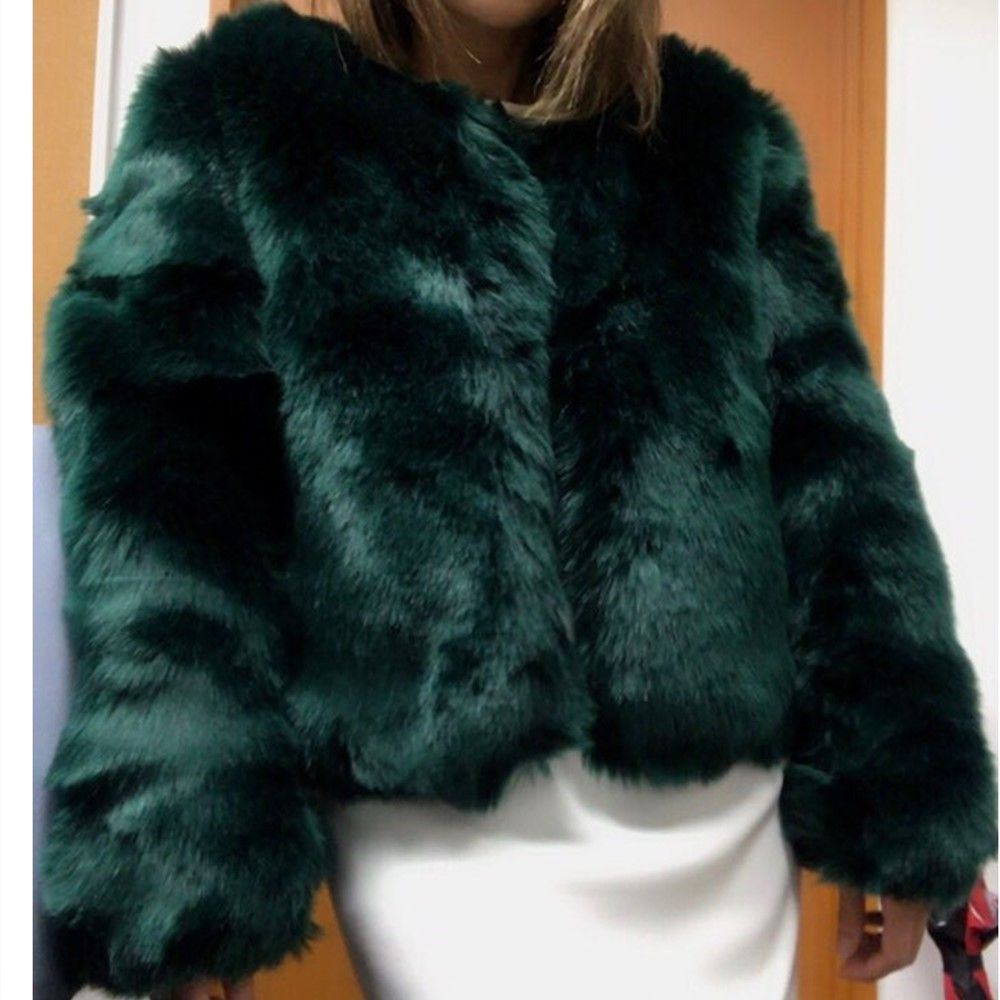 dark green long sleeve jacket