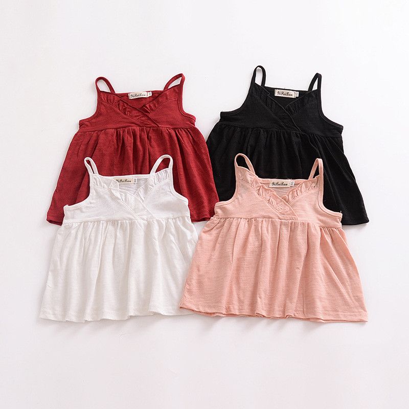 Grosshandel 2018 Neue Madchen Kleidung Baby Slip Kleid Schone Sommer Ruschen Baby Madchen Kleider Casual Baumwolle Madchen Kleidung Kleinkind Madchen Tops Kinder Kleidung Von Babywarehouse 4 99 Auf De Dhgate Com Dhgate