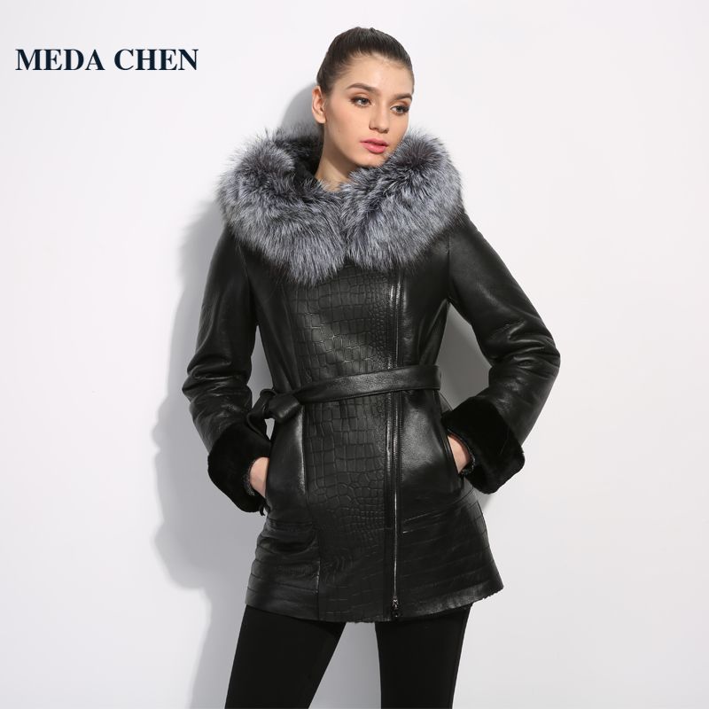 2019 Jacket Women S Winter Genuine Leather Clothing 2019 Jacket Women S Winter Genuine Leather Clothing Good Quality Fur Coats Coat Sheepskin Fox Collar From Zhusa 888 95 Dhgate Com