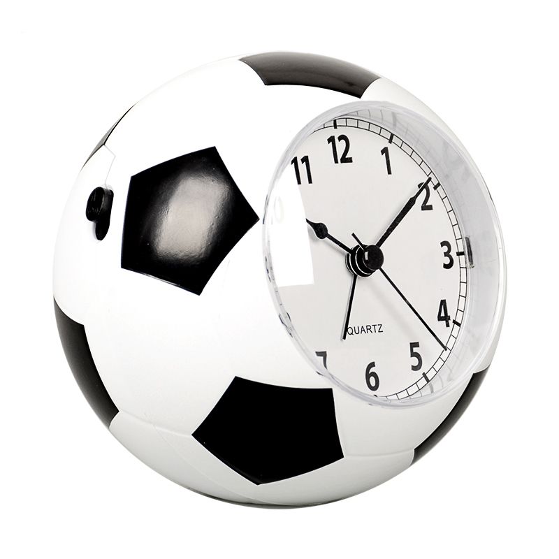 Creative Fashion Football Modeling Desktop Alarm Clock Cartoon Spherical Table