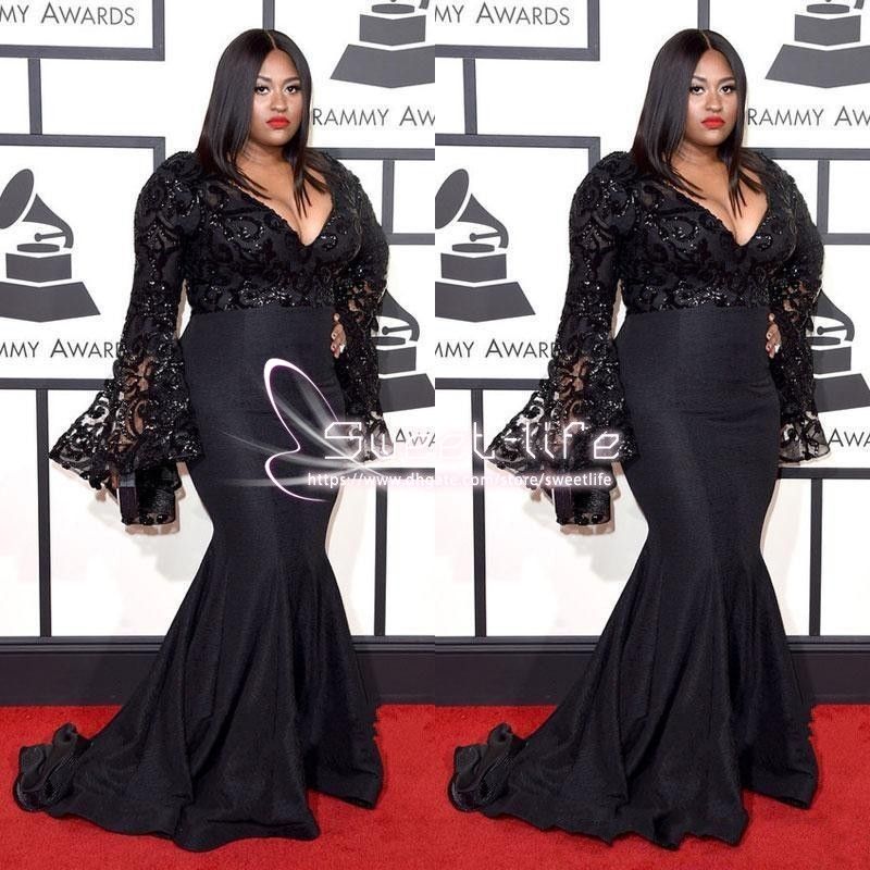 plus size red carpet