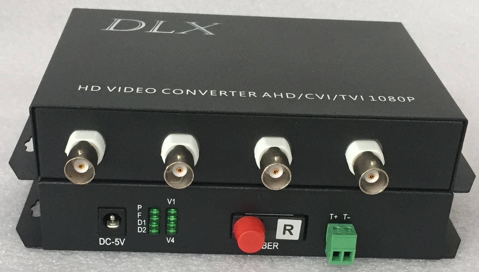 Fangxuee Video Splitter 1 Auf 4 - AHD/CVI/TVI Koaxialkamera Signalverteiler HD