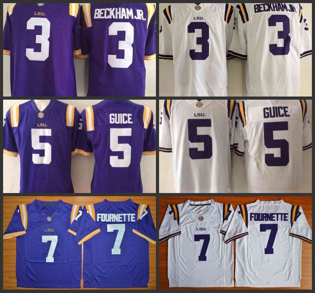 2019 NCAA LSU Tigers Jersey Hot Sell Jersey 3 Odell Beckham Jr. 7