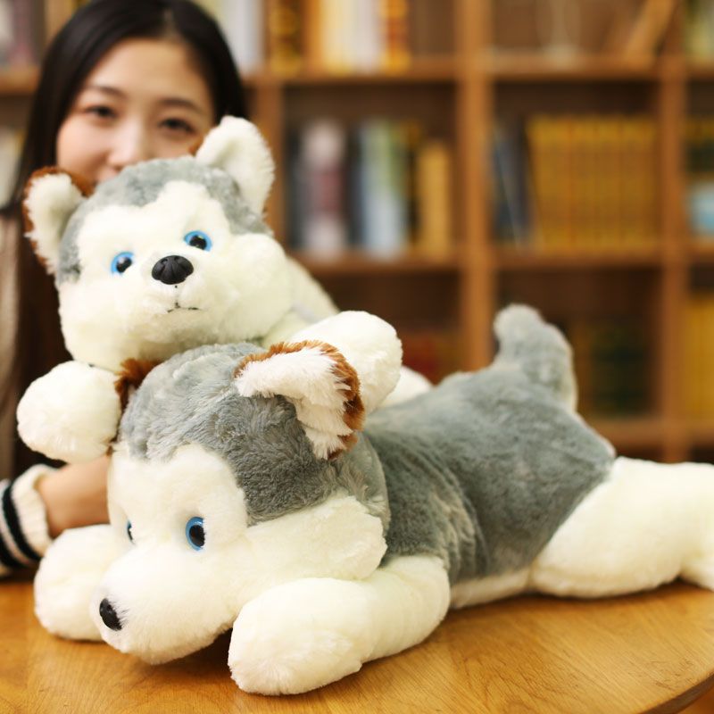 big stuffed puppy