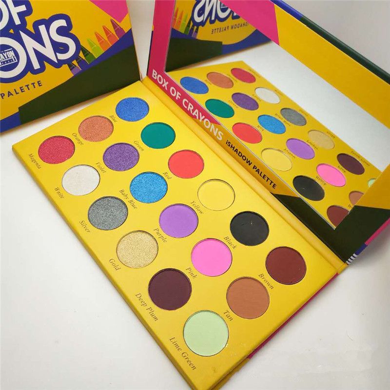 alette 18 Colors Cosmetics Yellow iSHADOW