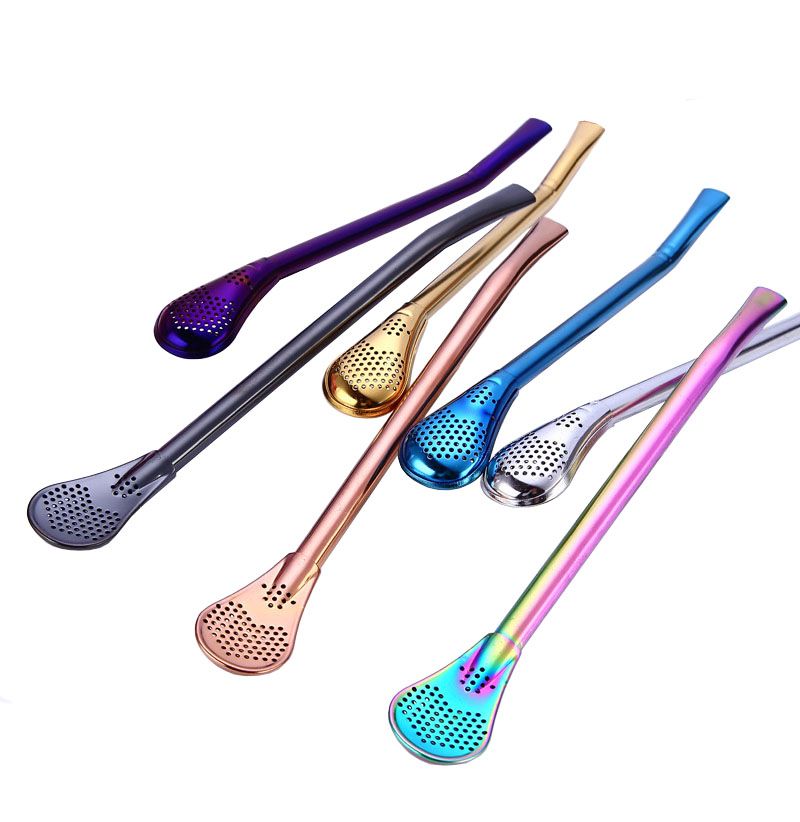 2019 Bombilla Straws Filter Straw 304 Stainless Steel Food Grade