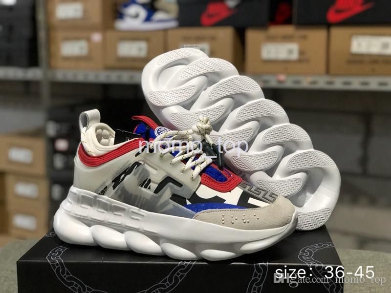 Trainers Reaction Men Chain Sneakers Weight 2019 Light Women Sneaker rCxdBWoe
